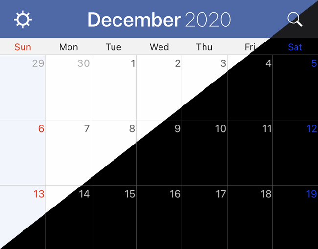 preminder calendar app color bug