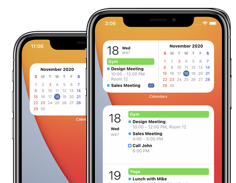 ios 4-week ipad calendar app